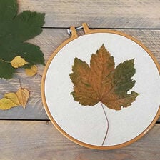 X-Podzimní nástěnné dekorace – tvoření