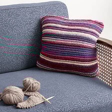 X-Pletené polštáře