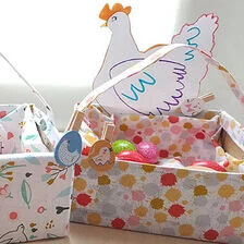 X-Velikonoční košíčky na tvoření