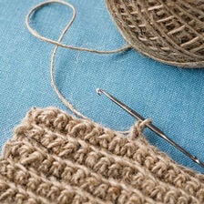 X-Háčkované mycí houbičky