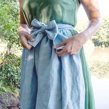 X-Šití dirndlové zástěry