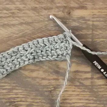 X-Pevné oko háčkování