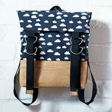 X-Návod na šití batohu z korku