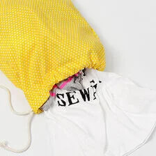 X-Návod na šití sáčku na prádlo