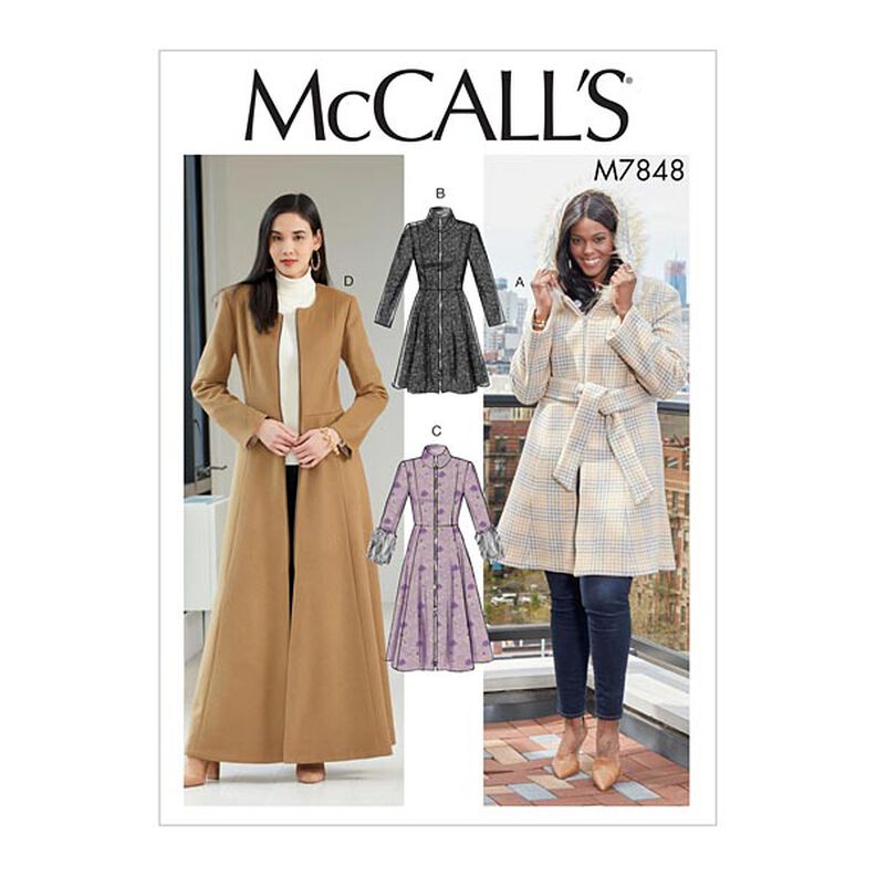 Kabát | Pásek, McCalls 7848 | 34 - 42,  image number 1