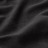 Bavlna Piqué Uni – černá,  thumbnail number 2