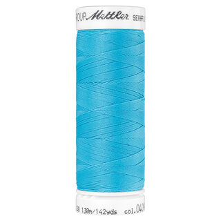 Šicí nit Seraflex pro elastické švy (0409) | 130 m | Mettler – modrá aqua, 