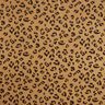 Dekorační látka Polopanama Leopardí vzor – mocca/černá,  thumbnail number 1