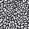 Plavkovina Abstraktní leopardí skvrny – černomodrá/bílá,  thumbnail number 6