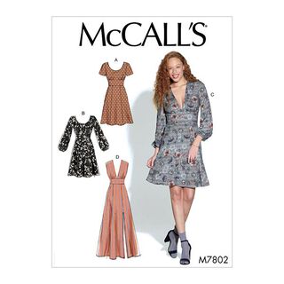Šaty, McCalls 7802 | 40 - 48, 