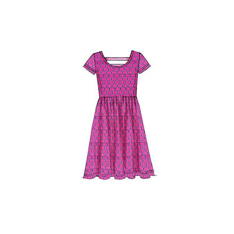 Dívčí šaty, McCalls 7079 | 128 - 152 | 140 - 158,  image number 8