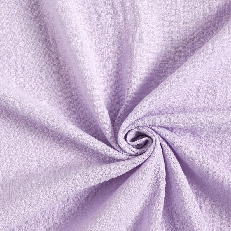 Bavlněná tkanina lněného vzhledu – šeříková,  image number 1