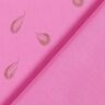 Viskózová tkanina potisk peří – pink,  thumbnail number 4