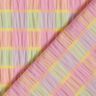 Seersucker barevné kostky – světle růžová/citrónově žlutá,  thumbnail number 4