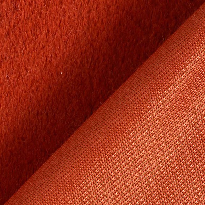 Čalounická látka Umělá kožešina – terracotta, image number 5