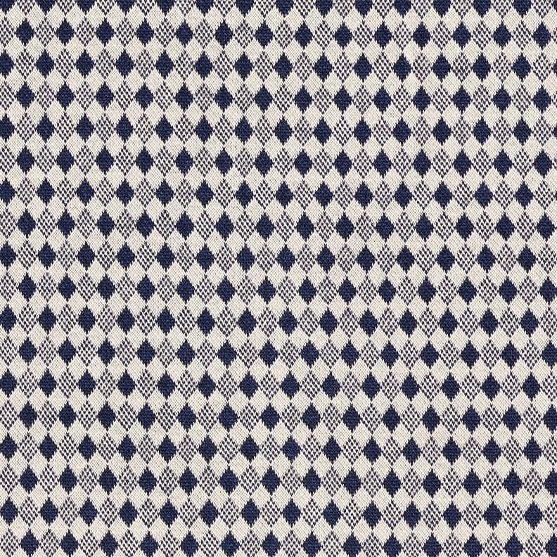 Romanit žerzej Mini diamanty – světle béžová/namornicka modr,  image number 1