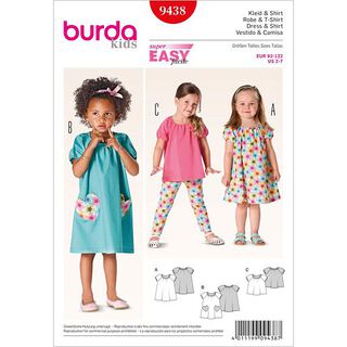 Šaty / košile / halenka, Burda 9438, 