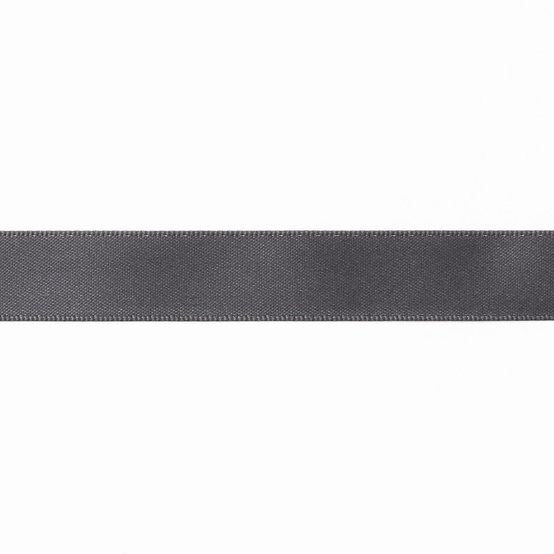 Saténová stuha [15 mm] – tmavě šedá,  image number 1
