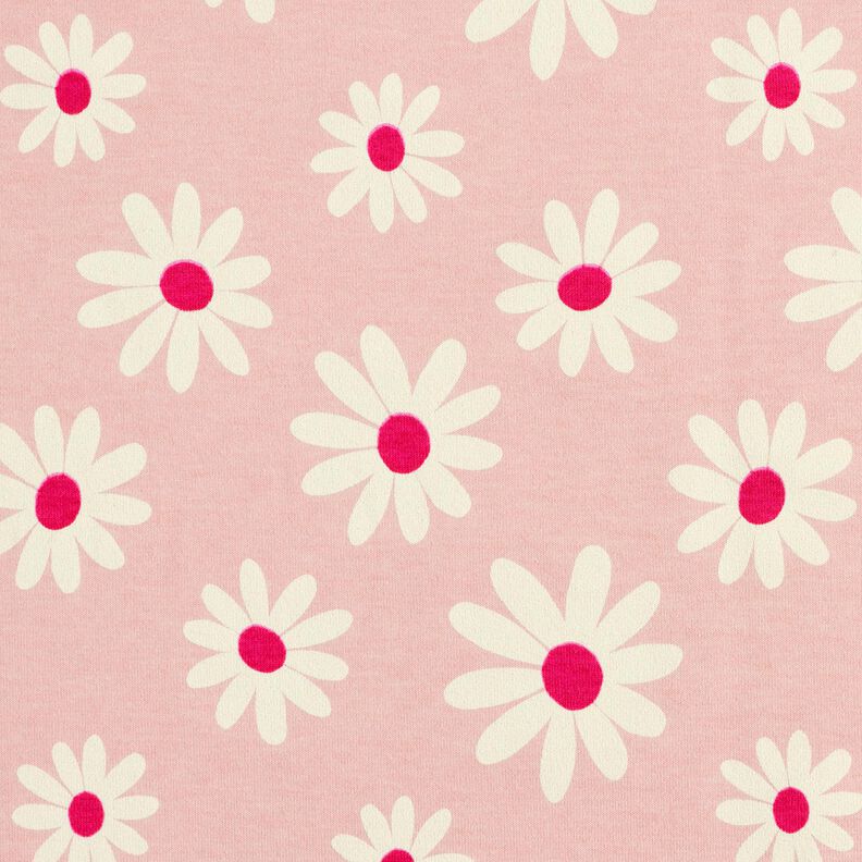 Směs s bavlnou Žerzej Kytičky – rose, image number 1