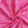 Látka na plavky mini puntíky – výrazná jasně růžová/bílá,  thumbnail number 3