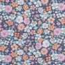 GOTS Bavlněný popelín Květinová louka | Poppy Fabrics – břidlicově šedá,  thumbnail number 1