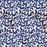 Bavlněný žerzej Leopard se zlatými tečkami | Glitzerpüppi – bílá/indigová,  thumbnail number 1