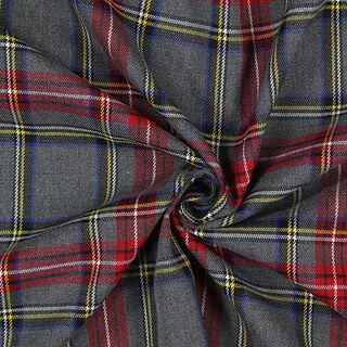 Skotská kostka tartan – kostka velká – šedá, 
