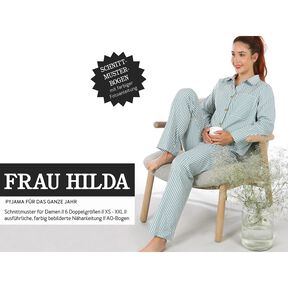 FRAU HILDA Pyžamo v krátké a dlouhé verzi | Studio Schnittreif | XS-XXL, 