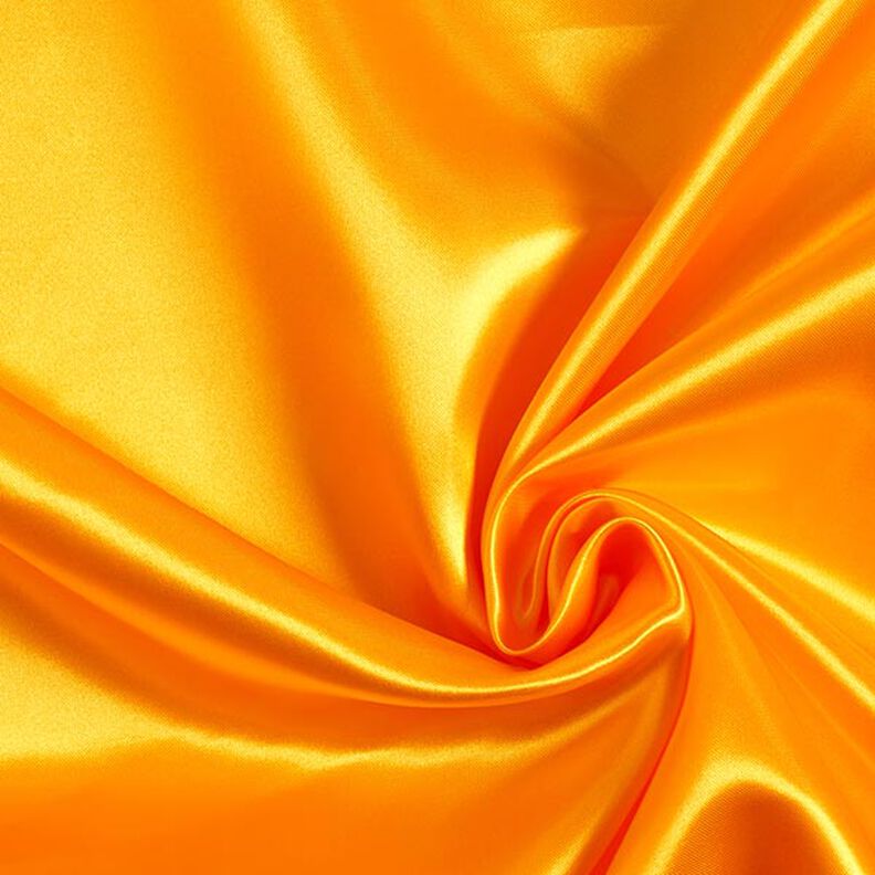 Polyesterový satén – světle oranžová,  image number 1