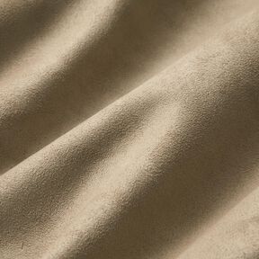 Čalounická látka Imitace nubuku – taupe (šedohnědá), 