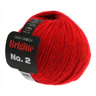 BRIGITTE No.2, 50g | Lana Grossa – červená, 