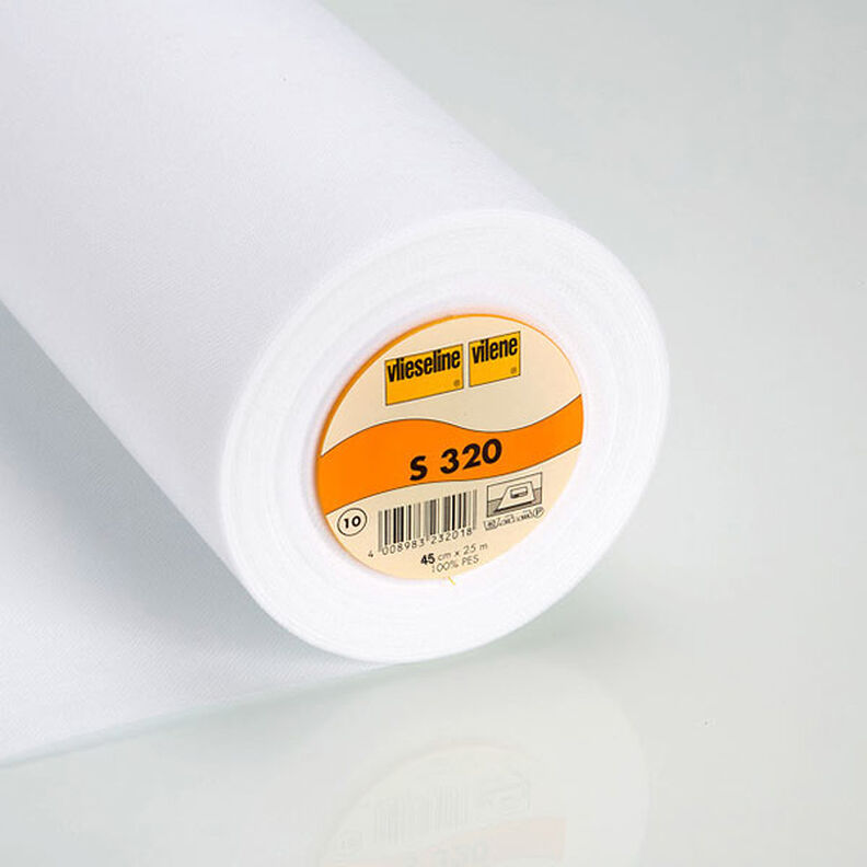 S 320 Čabraková vložka | Vlieseline – bílá,  image number 1