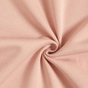 Teplákovina počesaná Jednobarevná Lurex – růžová/zlatá, 