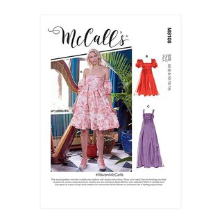 Letní šaty , McCall´s 8108 | 32-40, 