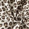 Čalounická látka Žakár Leopard – kremová/sasanková,  thumbnail number 3