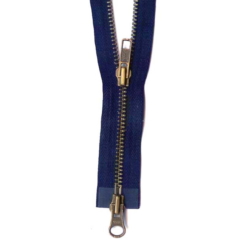 Dvoucestný zip dělitelný | Kovové zlato (058) | YKK,  image number 1
