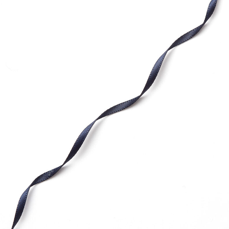 Saténová stuha [3 mm] – namornicka modr,  image number 2