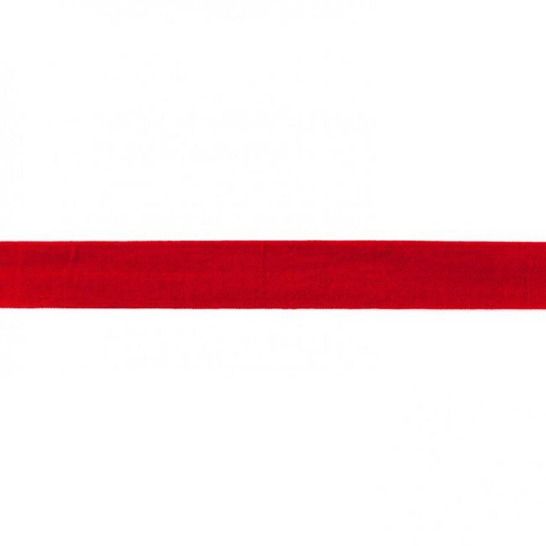 Elastická lemovací stuha  matný [20 mm] – červená,  image number 1