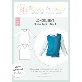 Tričko s dlouhým rukávem, Lillesol & Pelle No. 1 | 80 - 164, 