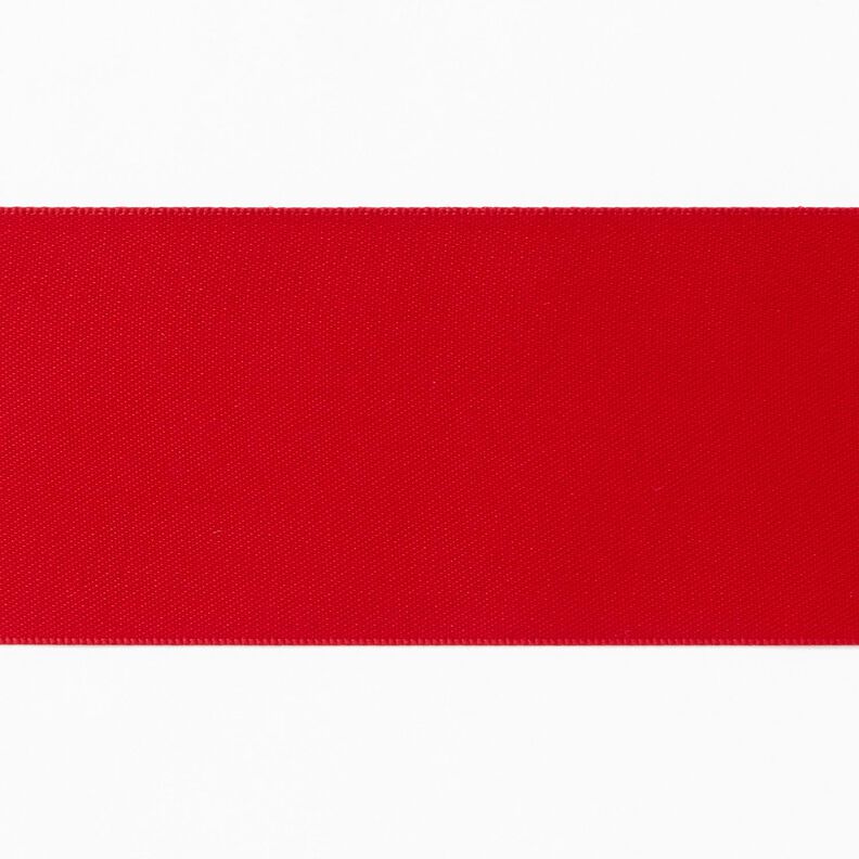 Saténová stuha [50 mm] – červená,  image number 1
