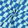Měkké zvlněné kostky | Poppy Fabrics – královská modr/ledově modrá,  thumbnail number 3