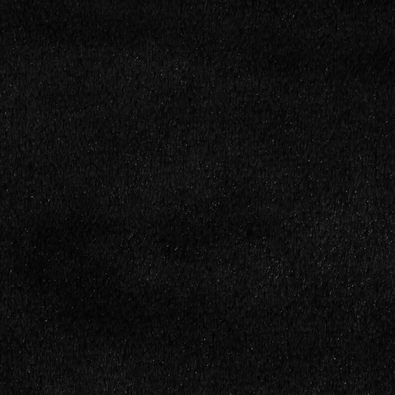 Čalounická látka Umělá kožešina – černá,  image number 4
