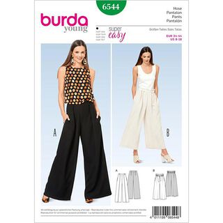 Kalhoty, Burda 6544, 