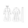 Kimonové šaty značky Ralph Rucci, Vogue 1239 | 40 - 46,  thumbnail number 7