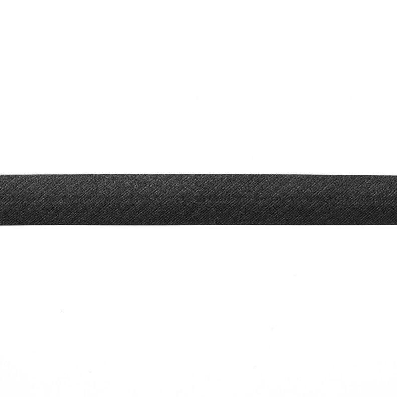 Šikmý proužek Satén [20 mm] – černá,  image number 1