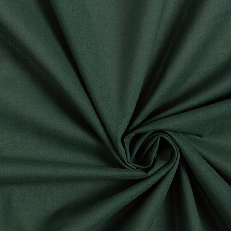 Bavlněný batist jednobarevný – tmavě zelená,  image number 1