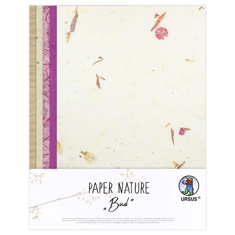 Sada přírodních papírů  "Paper Nature Bud",  image number 2