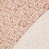 Mušelín / dvojitá mačkaná tkanina Dvoubarevné květy  | Poppy Fabrics – světle béžová/karamelová,  thumbnail number 4