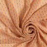 Šifon paví oko – meruňková/terracotta,  thumbnail number 3
