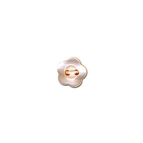 Knoflík 2dírkový Květina – rose, 
